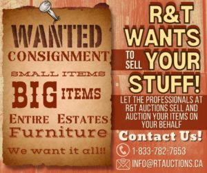 Let R&T Auctions Sell Your Items For You