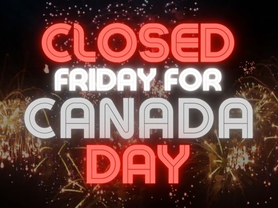 R&T Auctions will be closed July 1st for Canada Day